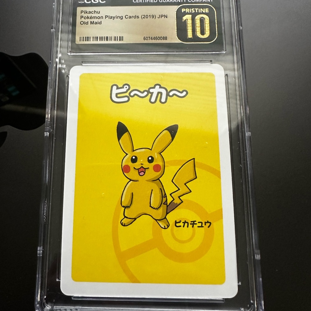 Pikachu Pokemon Playing Card